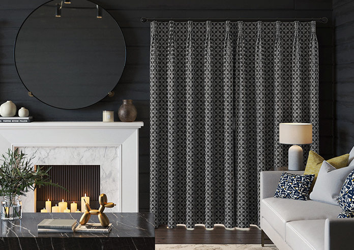 Hexgem, Onyx - Made to Measure Curtains - Image 7